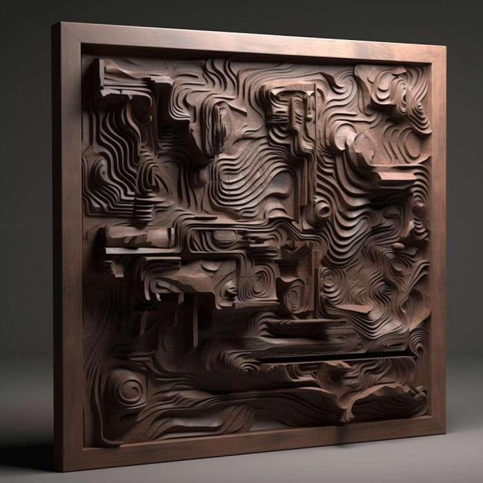 نموذج ثلاثي الأبعاد لآلة CNC 3D Art 